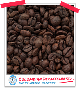 Colombian Decaffeinated Coffee (Swiss Water Process)