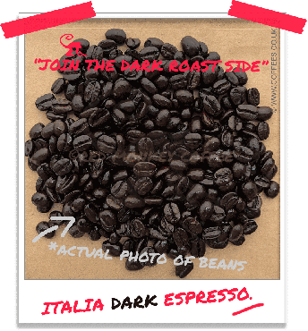 Italia Dark Espresso Coffee
