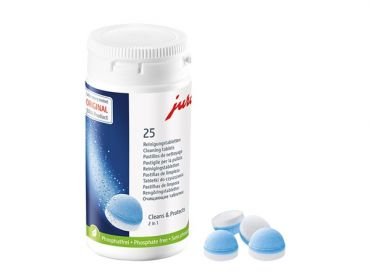 Jura 2 Phase Cleaning Tablets 25 Pack For Coffee Machine