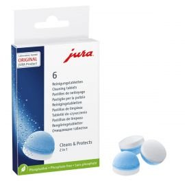 Jura 2 Phase Cleaning Tablets 6 Pack For Coffee Machine